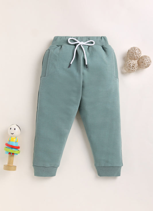 Teal Green Track Pants